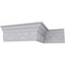 Ekena Millwork 3 7/8"H x 2 1/8"P x 4 3/8"F x 94 1/2"L Alexandria Crown Moulding MLD03X02X04AL - alternate 8